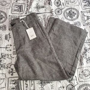 Free assembly wide leg pants